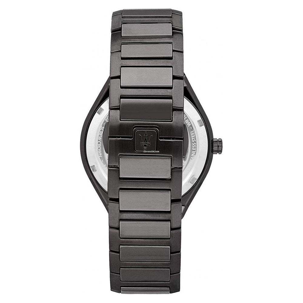 Maserati 'Stile' Black Stainless Steel Watch R8853142001