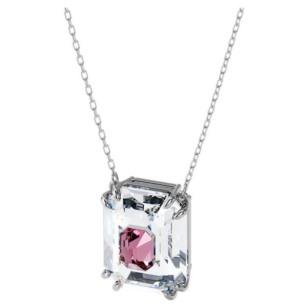 Swarovski 'Chroma' White & Pink Crystal Necklet 5608647