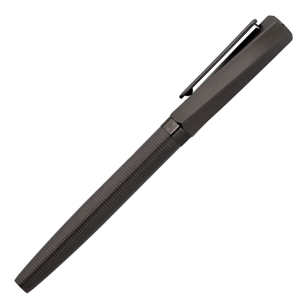 Hugo Boss Formation Herringbone Gun Rollerball Pen HSI1065D