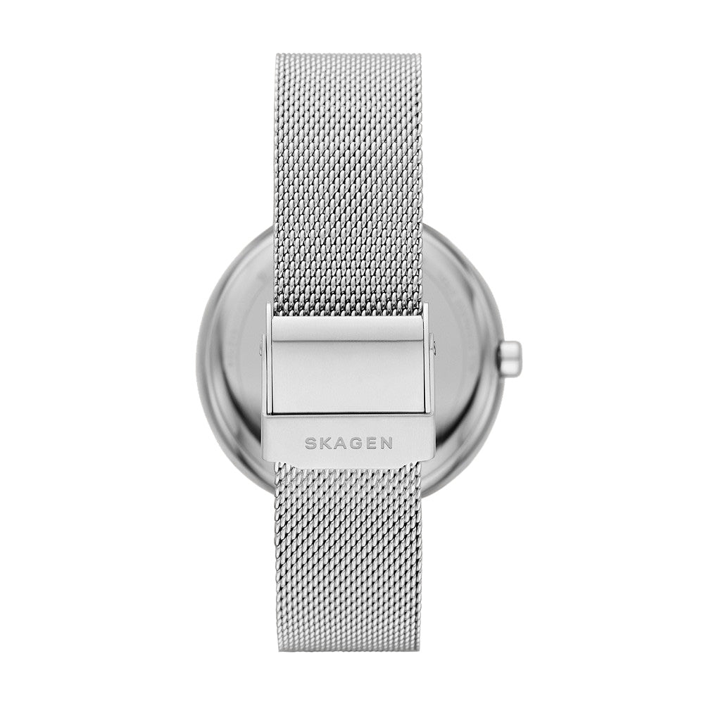 Skagen 'Karolina' Solar Powered Stainless Steel Watch SKW297