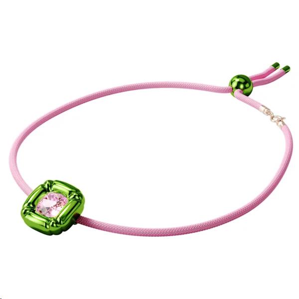 Swarovski 'Dulcis' Green & Pink Crystal Necklace 5601585