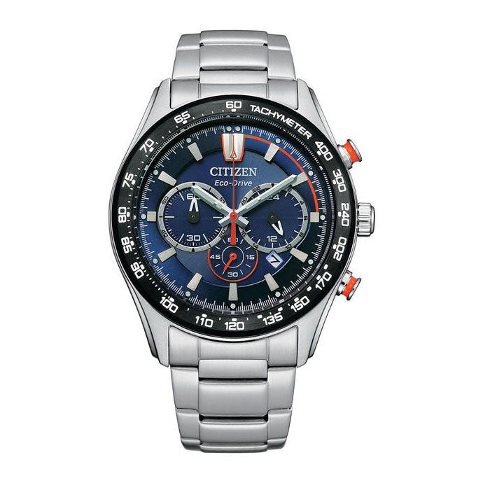 Citizen Eco-Drive Chronograph Stainless Steel Watch CA4486-8