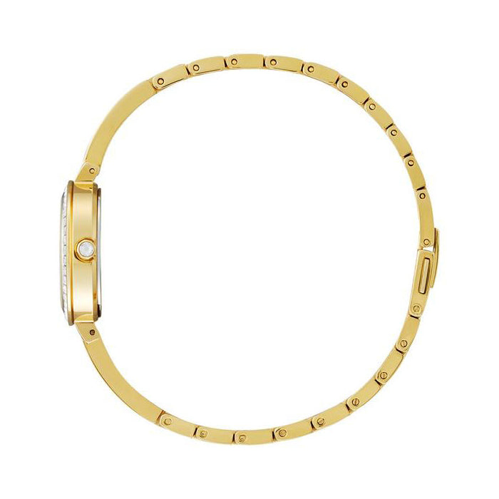 Citizen Eco-Drive 'Silhouette' Gold Tone Crystal Watch TEM08