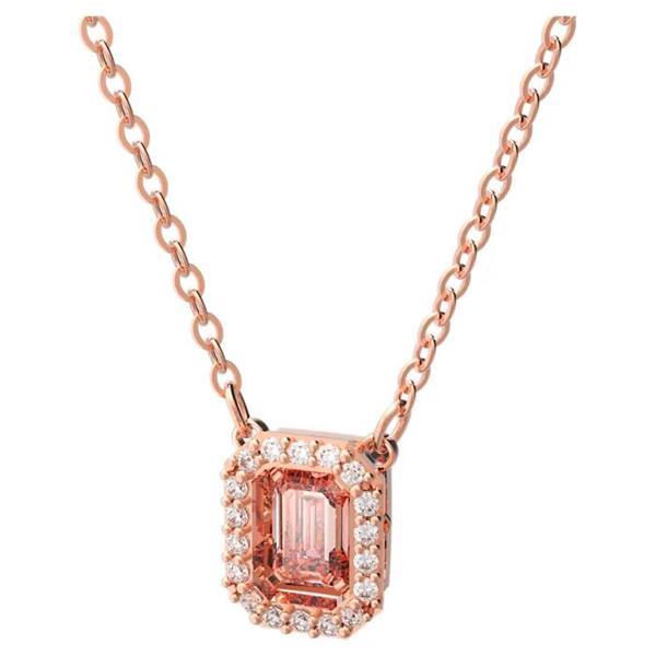 Swarovski 'Millenia' Octagon' Cut Pink Zirconia Pendant 5614