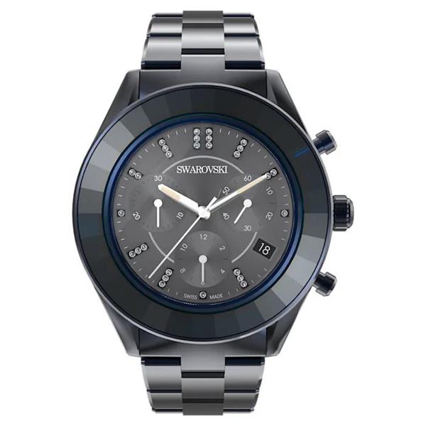 Swarovski Octea Lux Sport Blue Chronograph Watch 5610475