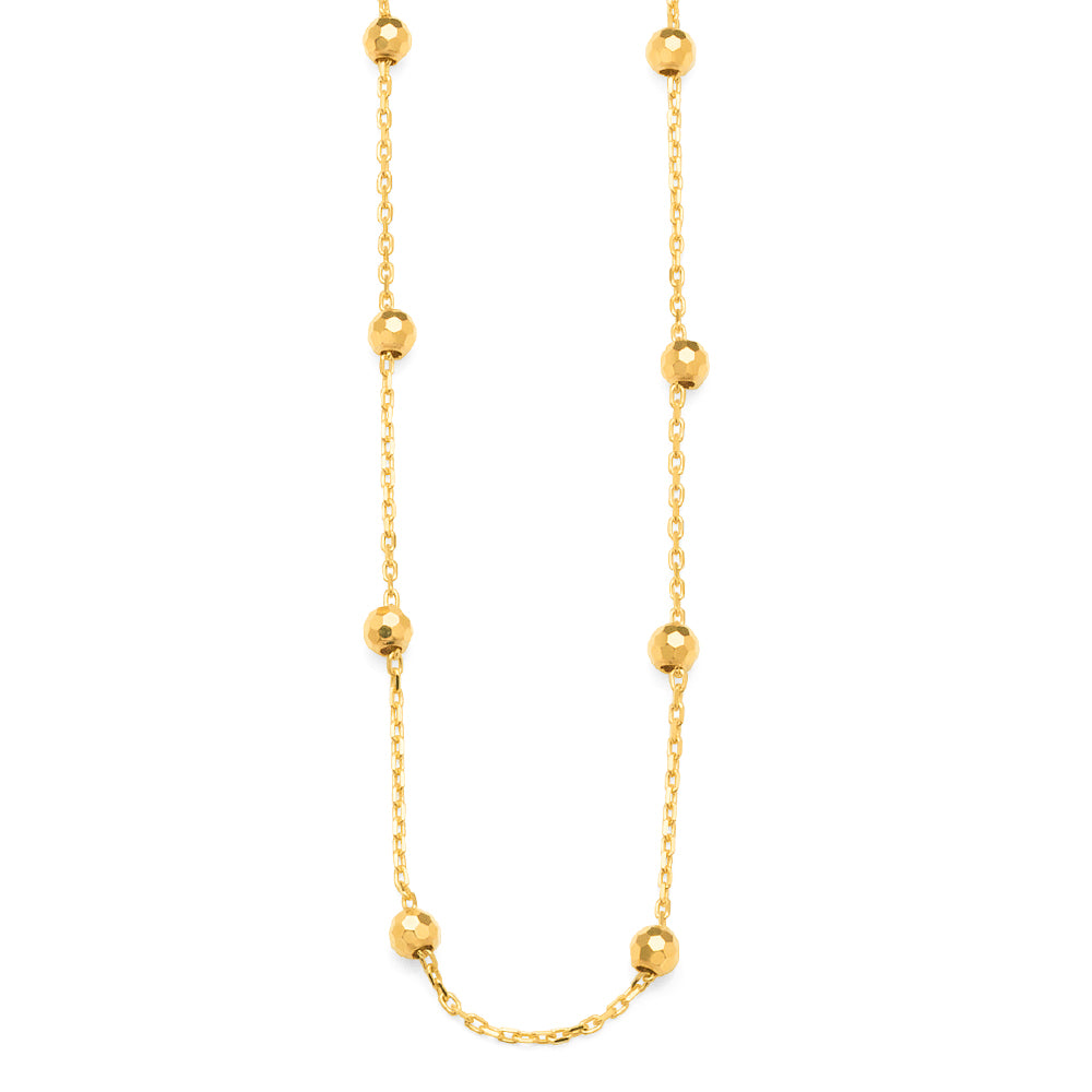 9ct Gold 45cm Ball Chain