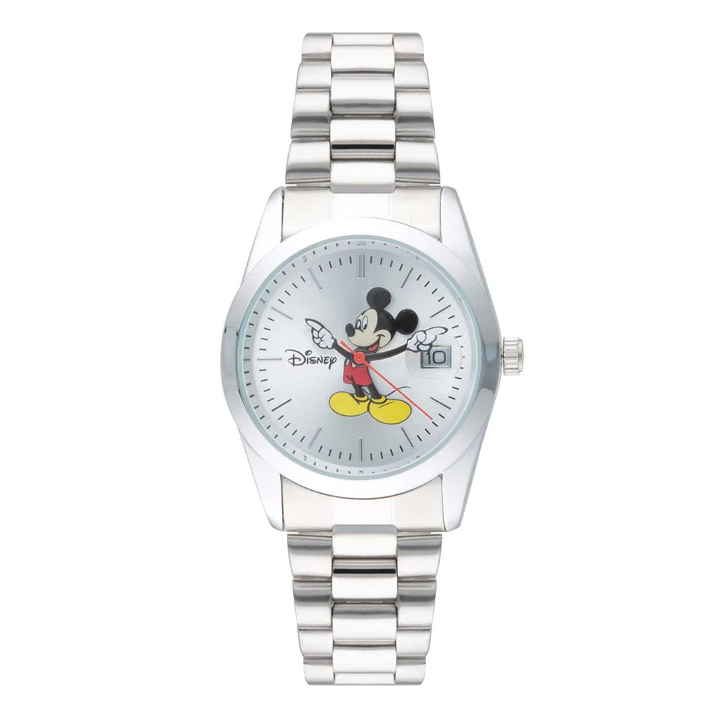 Disney Mickey Mouse 35mm Silver Watch TA45701