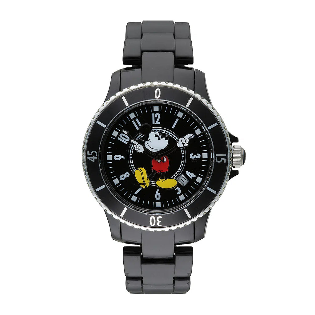 Disney Mickey Mouse 40mm Black Sports Watch TA70001