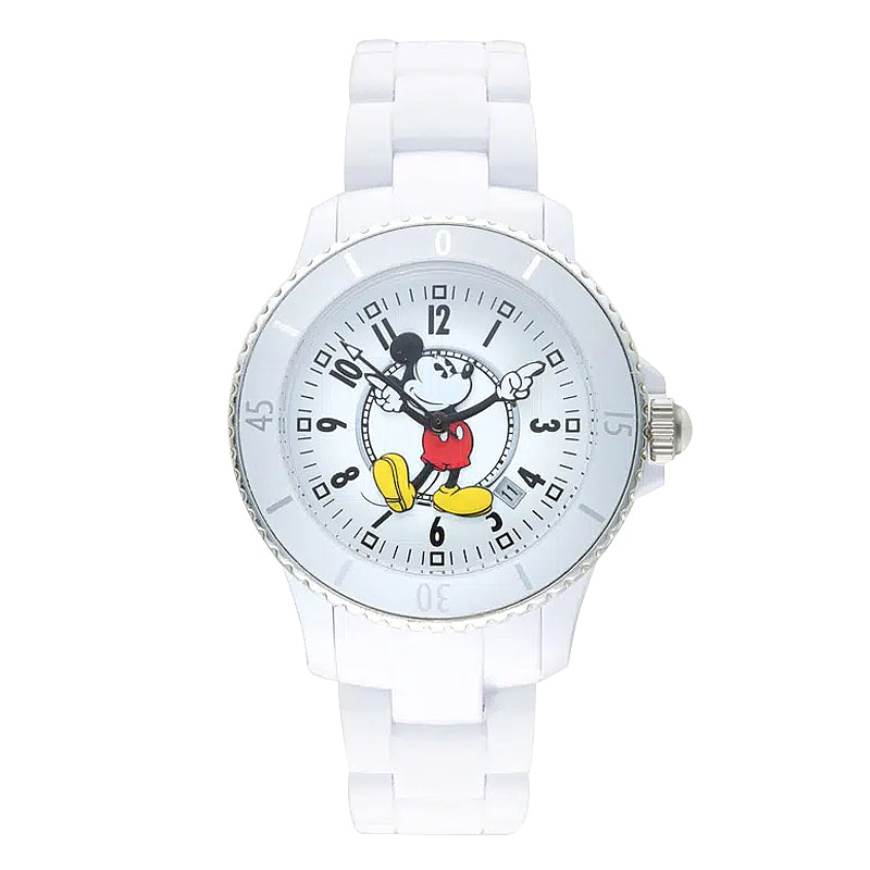 Disney Mickey Mouse 40mm White Sports Watch TA70001