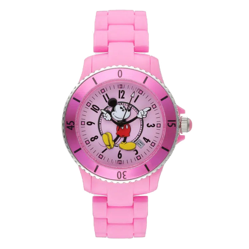Disney Mickey Mouse 40mm Pink Sports Watch TA70001