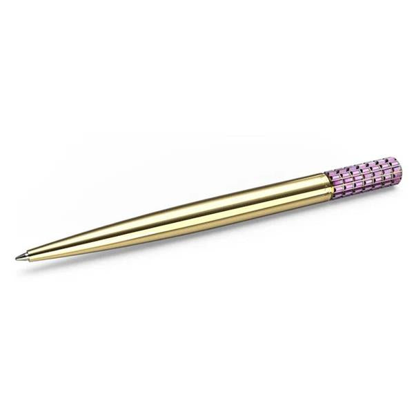 Swarovski Gold Tone Purple Crystal Ballpoint Pent 5618148