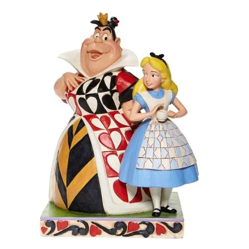 Disney Traditions Alice In Wonderland & Queen Of Hearts 6008