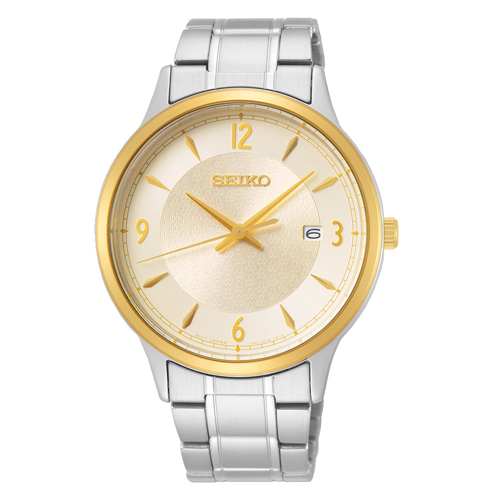 Seiko 2-Tone Analogue Watch SGEH92P