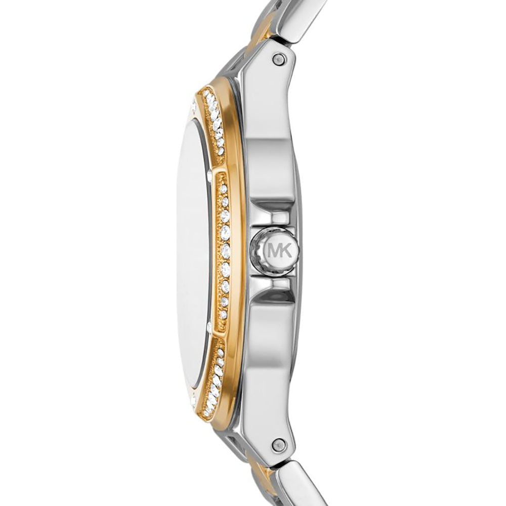 Michael Kors 'Lennox' 2-Tone Crystal Set Dress Watch MK6988