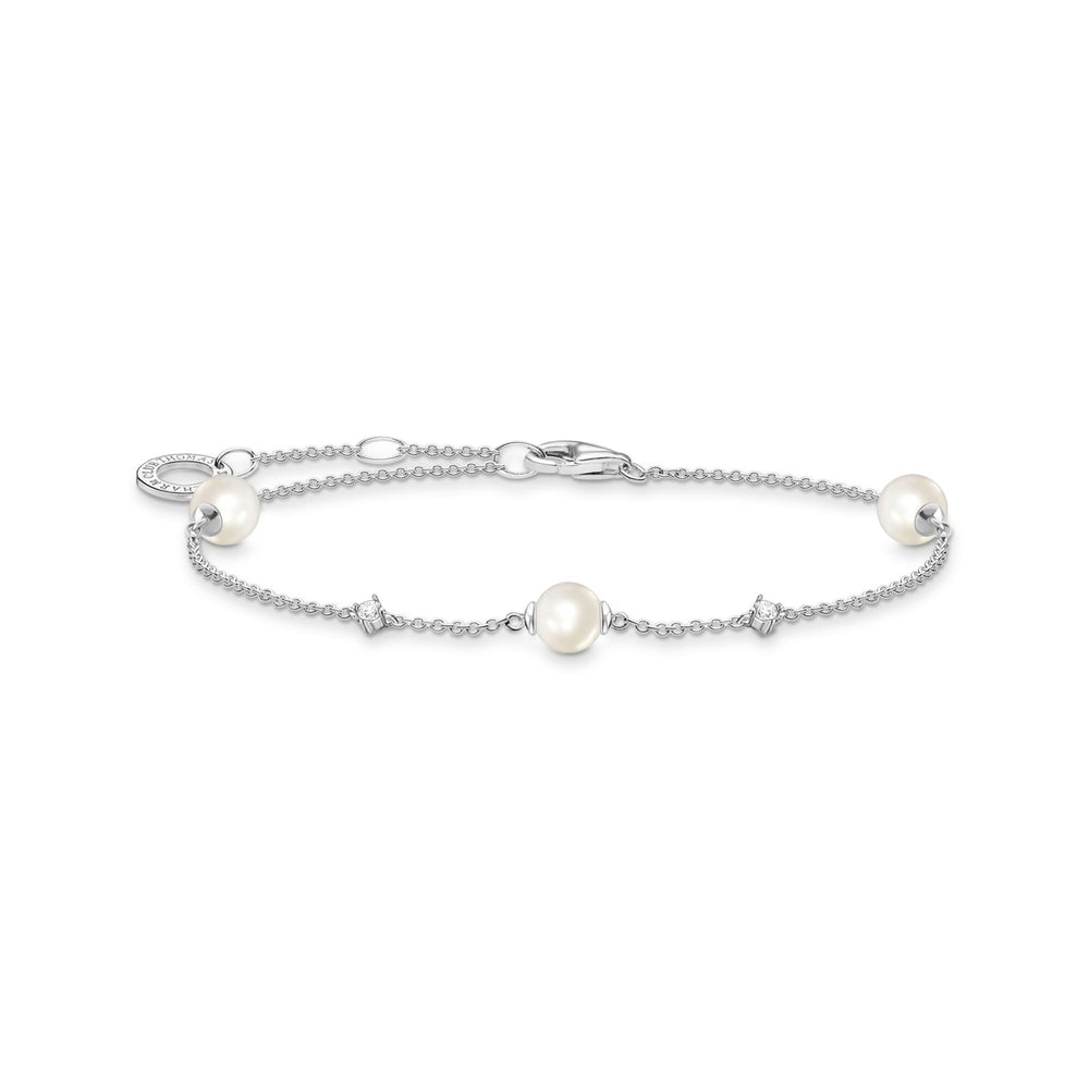 Thomas Sabo Sterling Silver Pearl Bracelet TA2038