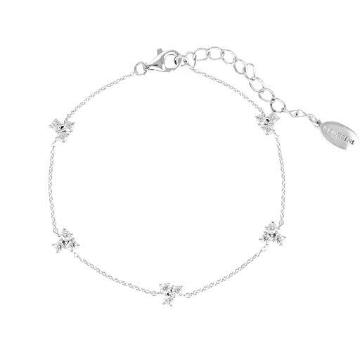 Georgini 'Layered Trois' Sterling Silver Cubic Zirconia Brac