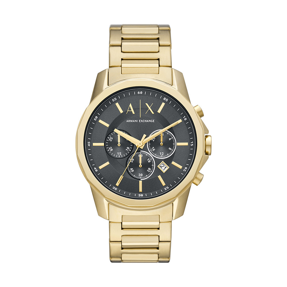 Armani Exchange 'Banks' Chronograph Gold Tone Watch AX1721