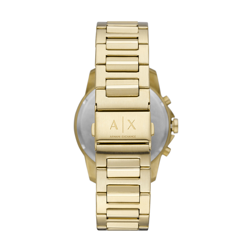 Armani Exchange 'Banks' Chronograph Gold Tone Watch AX1721