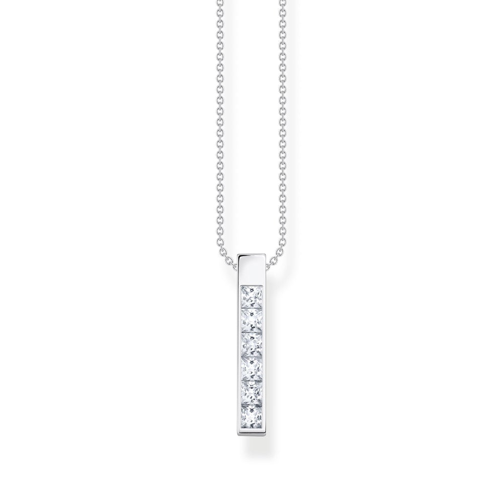 Thomas Sabo Sterling Silver Cubic Zirconia Vertical Pendant