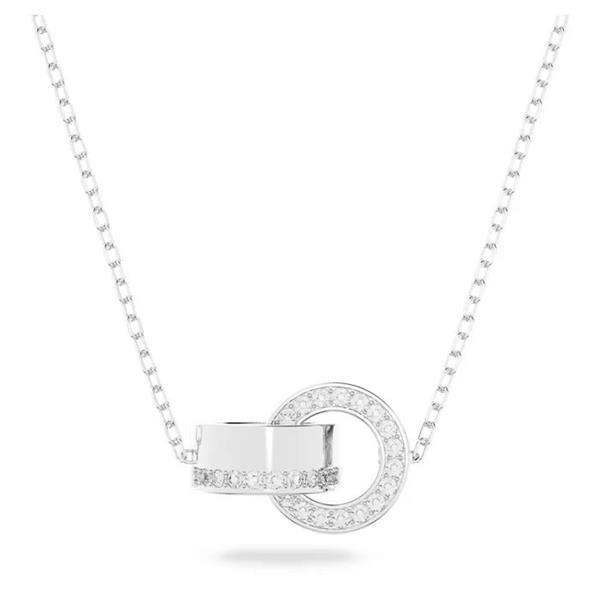 Swarovski 'Hollow' Intertwined Circle Crystal Necklet 563649