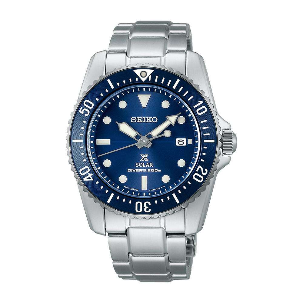Seiko Prospex Solar Divers Blue Watch SNE585P