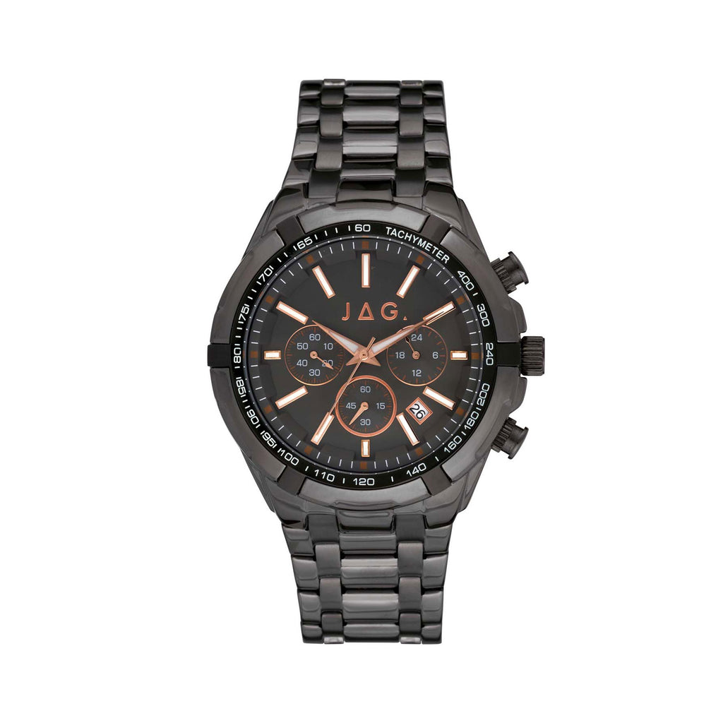 Jag Boss Black Stainless Steel Chronograph Watch J2510A