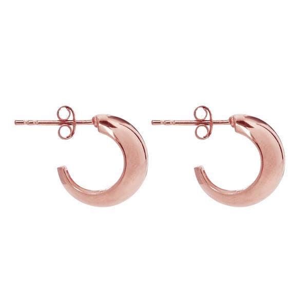 Najo 'Cosmic' Rose Tone Sterling Silver Stud Earring E6631