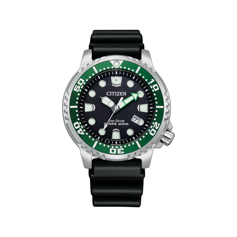 Citizen Promaster Marine Eco-Drive Divers Green Watch BN0157