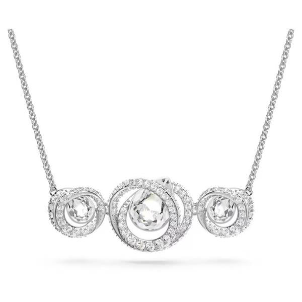 Swarovski 'Generation' Rhodium Plated Crystal Necklet 563658