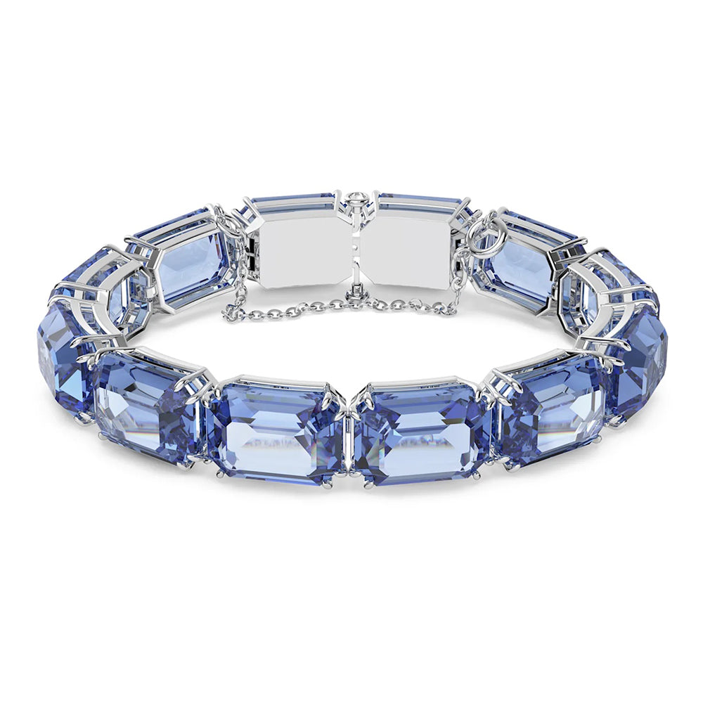 Swarovski 'Millenia' Blue Octagon Cut Crystal Bracelet 56149