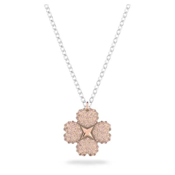 Swarovski Latisha Flower Pink Crystal Pendant 5636488