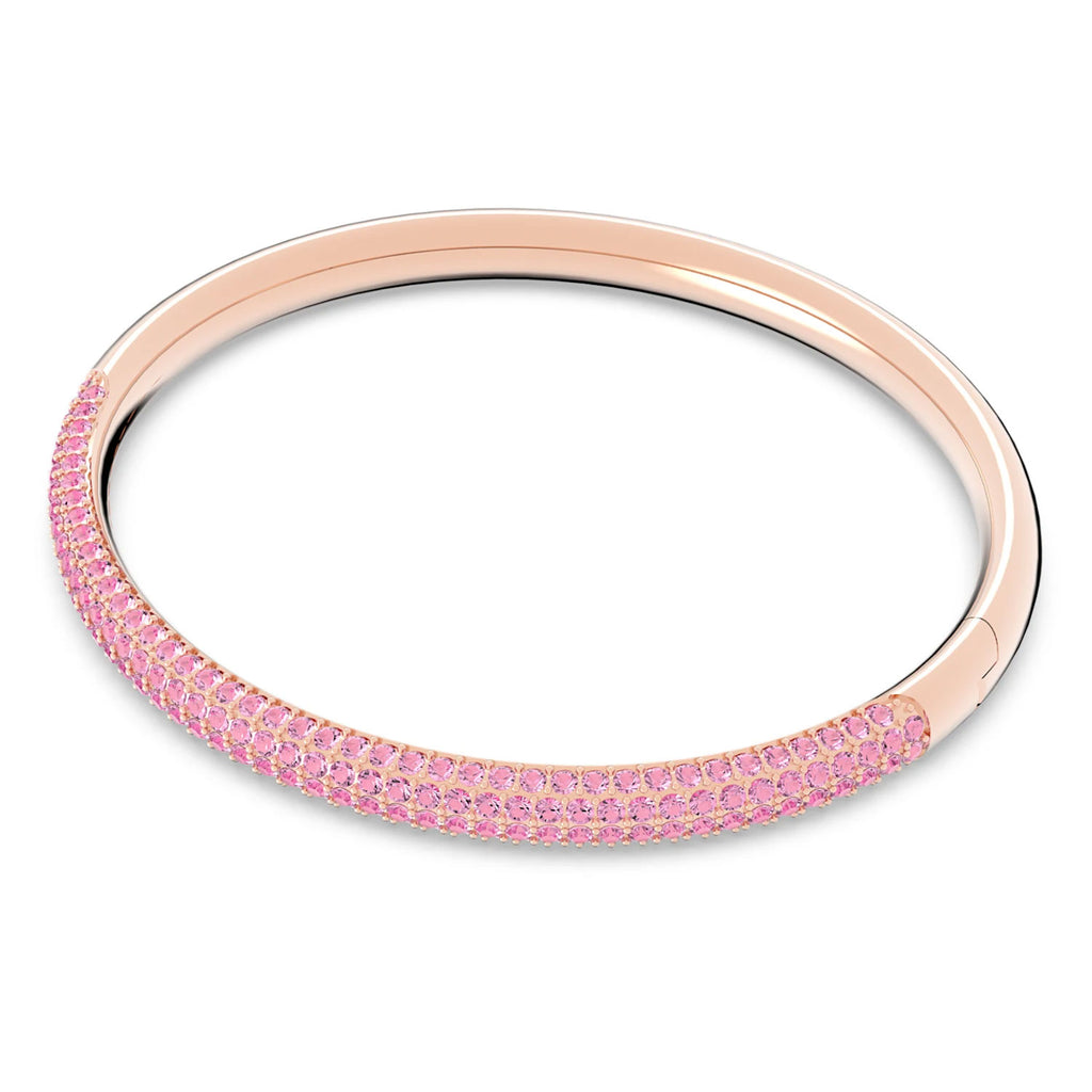 Swarovski Rose Tone Pink Crystal Bangle 5642915