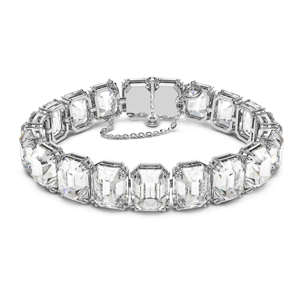 Swarovski 'Millenia' Octagon Cut White Crystal Bracelet 5618