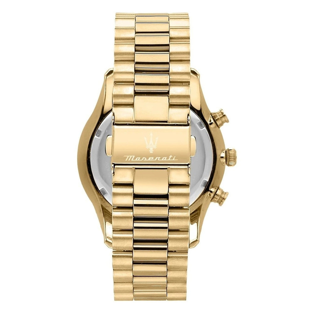 Maserati Tradeizione 45m Gold Chronograph Watch R8873646003