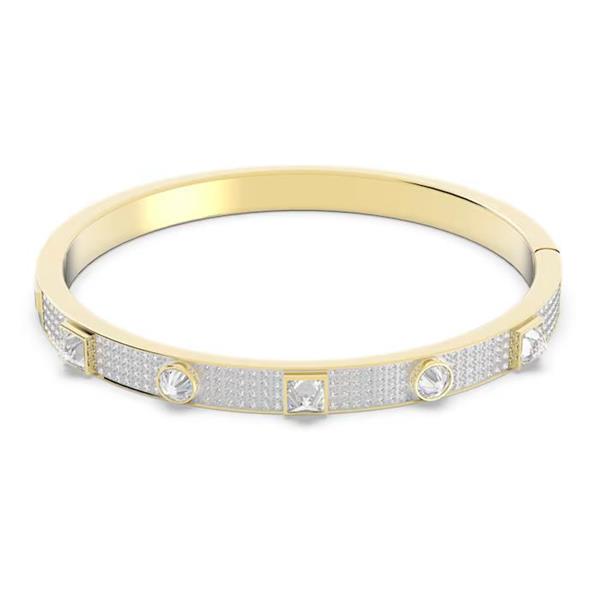 Swarovski Thrilling Deluxe Gold Tone Crystal Bangle 5561686