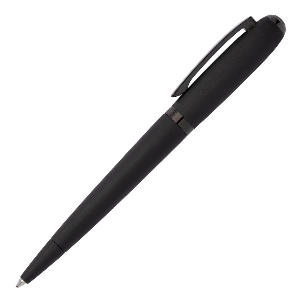 Hugo Boss Contour Brushed Black Ballpoint Pen HSY2434A