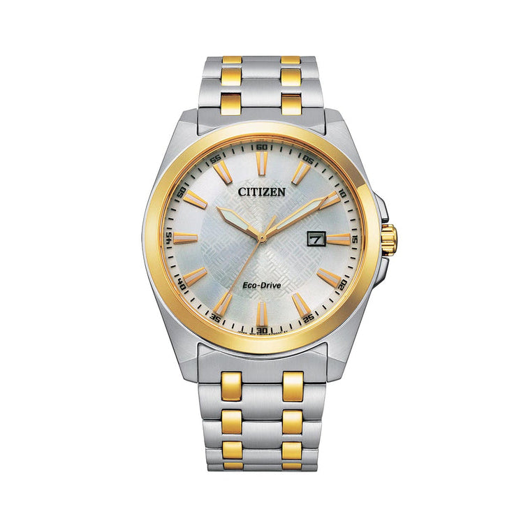 Citizen Eco-Drive 2-Tone Stainless Steel Watch BM7534-59A