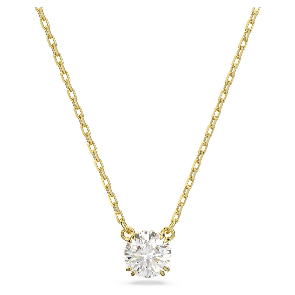 Swarovski 'Constella' Round Crystal Gold Tone Pendant 563670