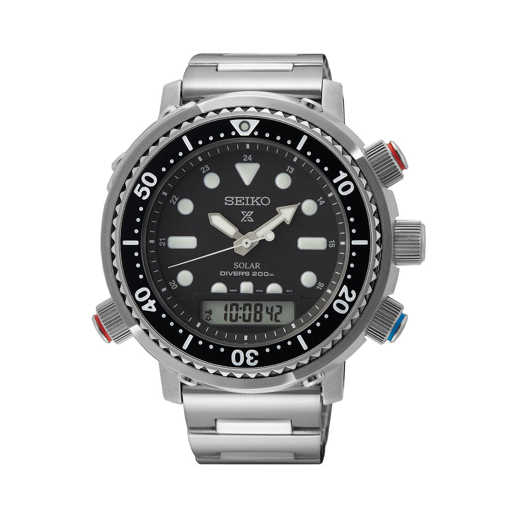 Seiko Prospex Solar Duo Divers Watch SNJ033P