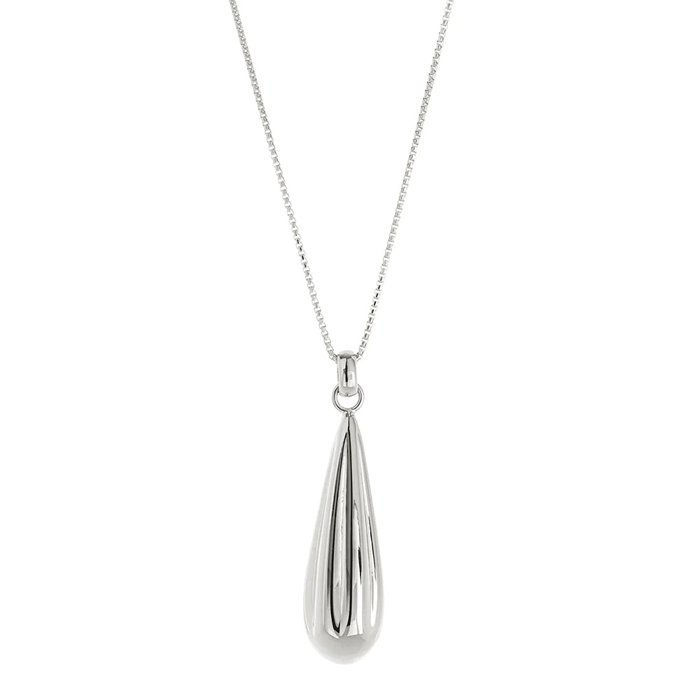 Najo Raya Ridged Baton Pendant on 45cm Round Box Chain N6730