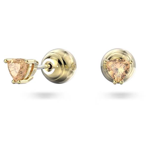 Swarovski 'Stilla' Orange Trilliant Crystal Stud Earrings 56