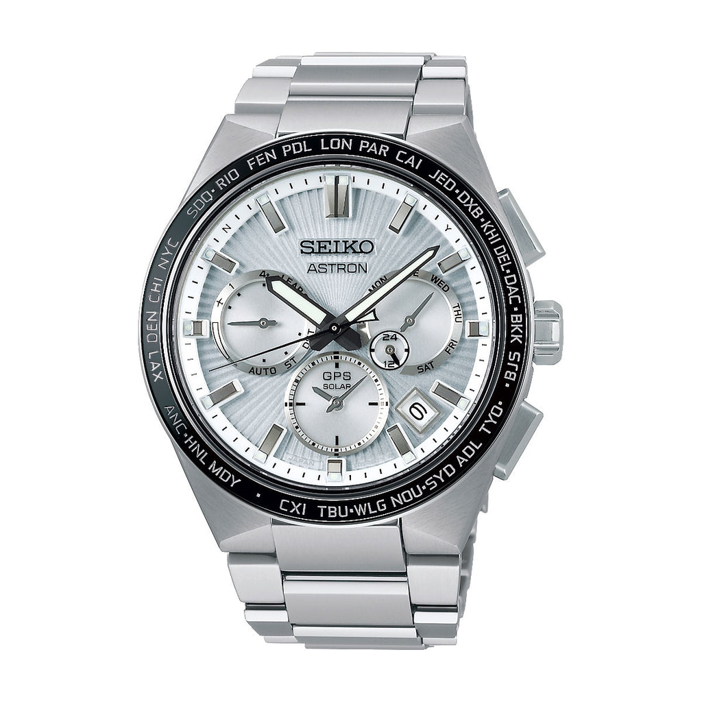 Seiko Astron GPS Solar Chronograph Watch SSH117J