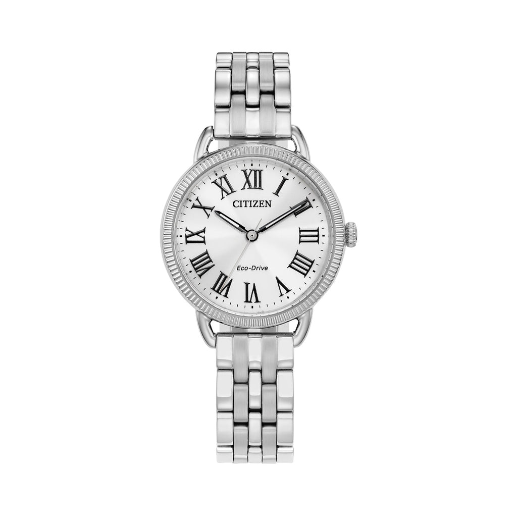 Citizen Drive Eco-Drive Crystal Mother Of Pearl Watch FE1180