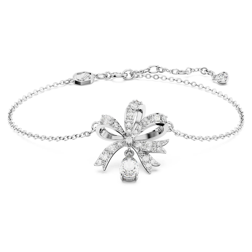 Swarovski Volta Bow White Crystal Bracelet 5647581