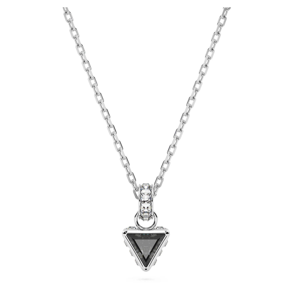 Swarovski 'Stilla' Grey Crystal Triangle Pendant 5648752