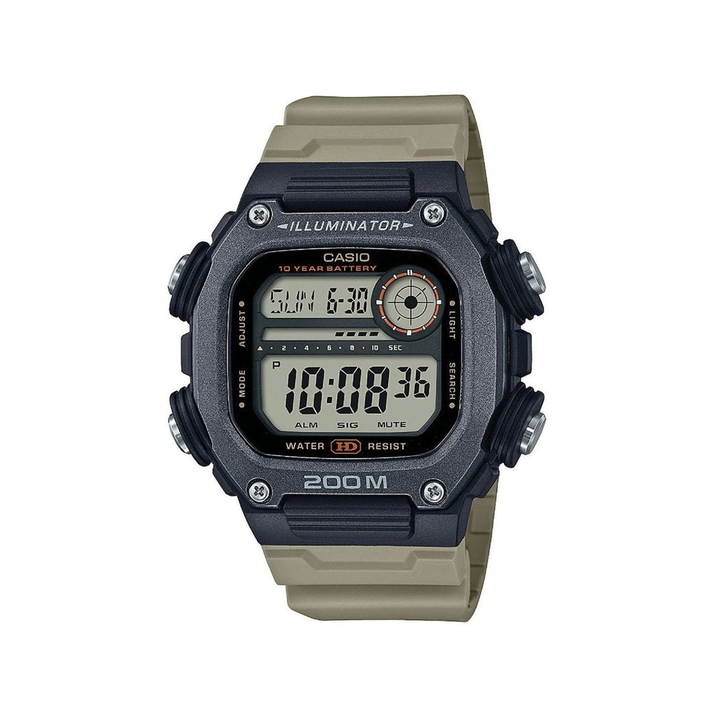 Casio Digital Green Band Watch DW291HX-5A