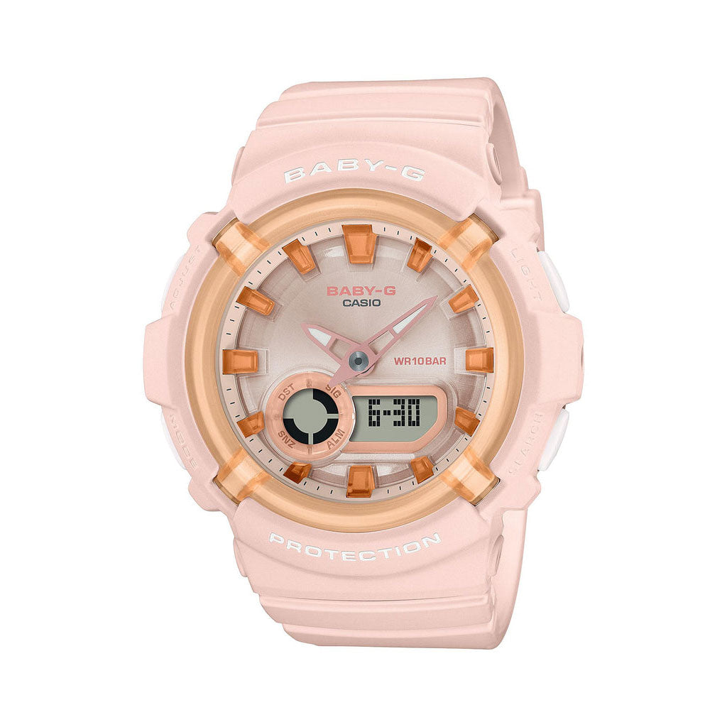 Casio Baby-G 'Candy' Pink Analogue Digital Watch BGA280SW-4A