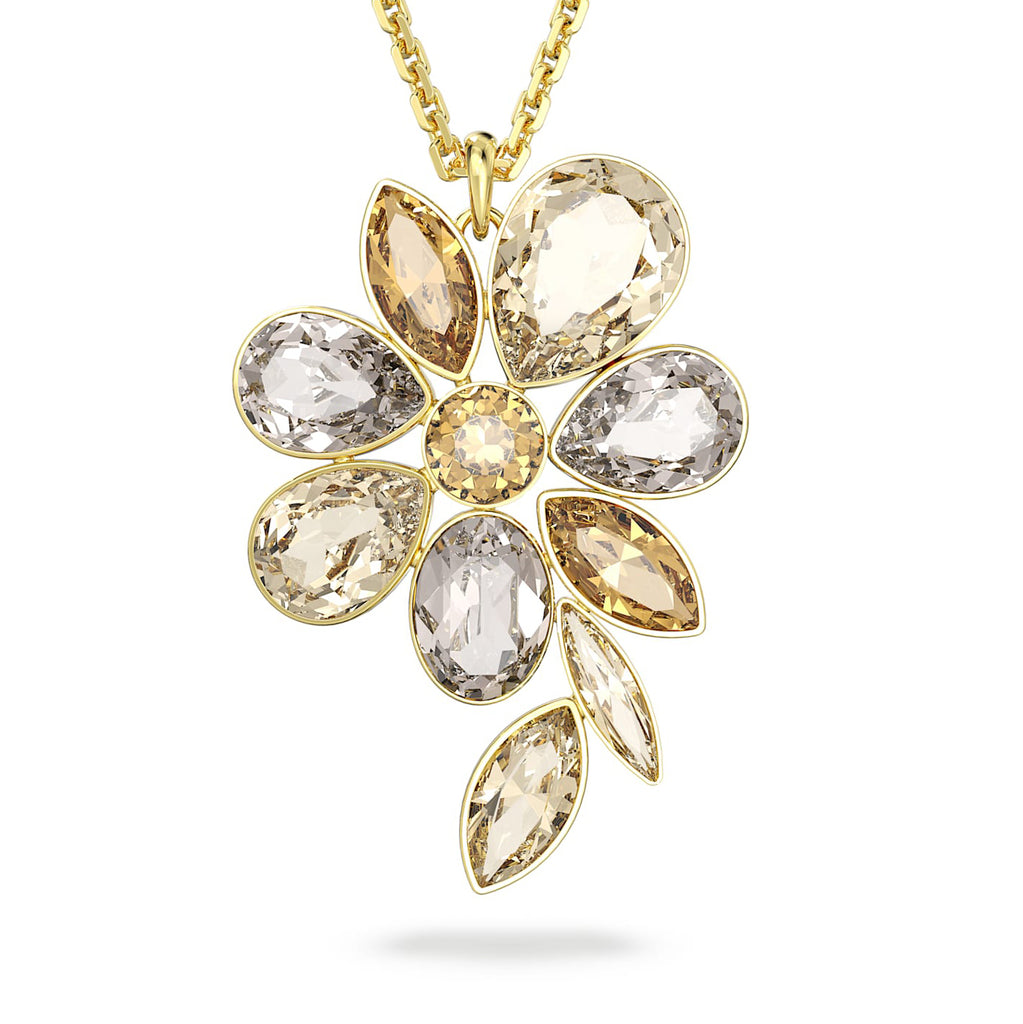 Swarovski 'Elegance Of Africa' SCS Flower Crystal Necklet 56