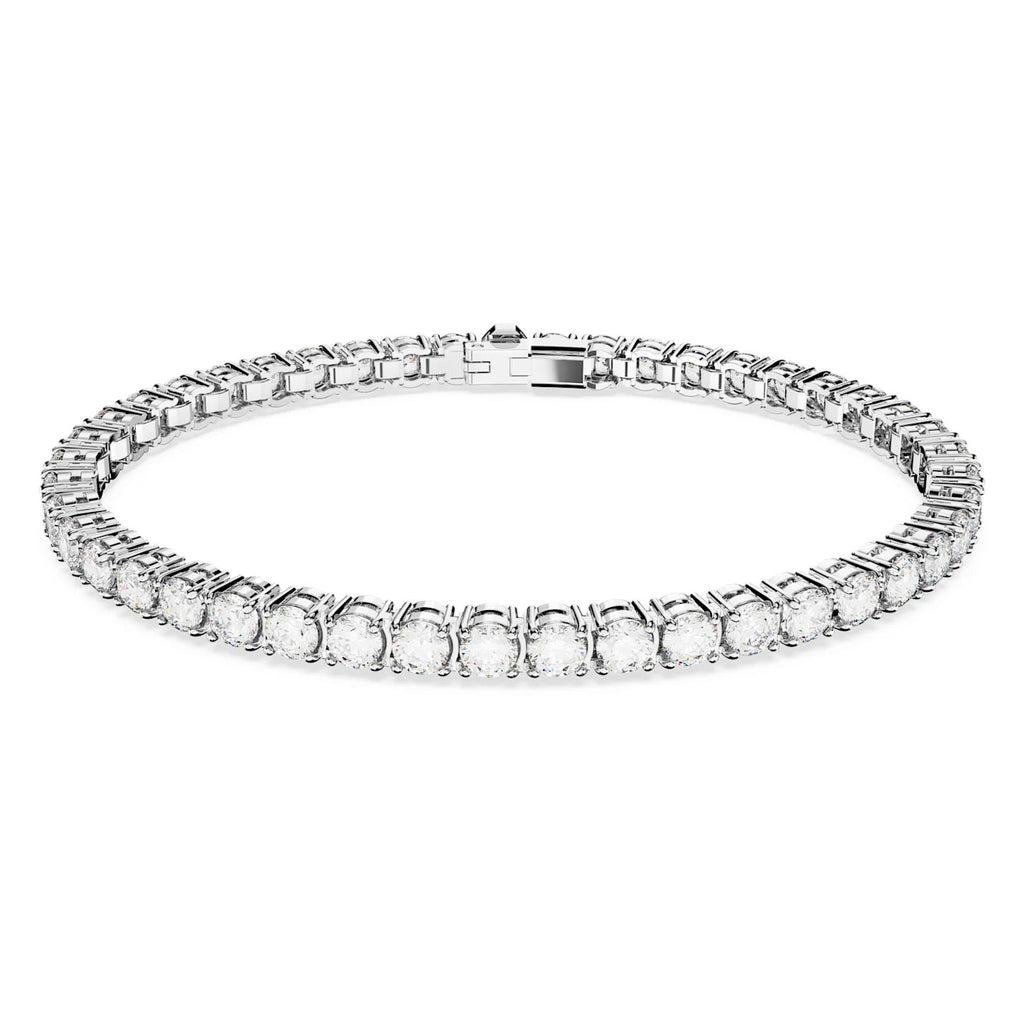 Swarovski Matrix White Crystal Tennis Bracelet 5648937