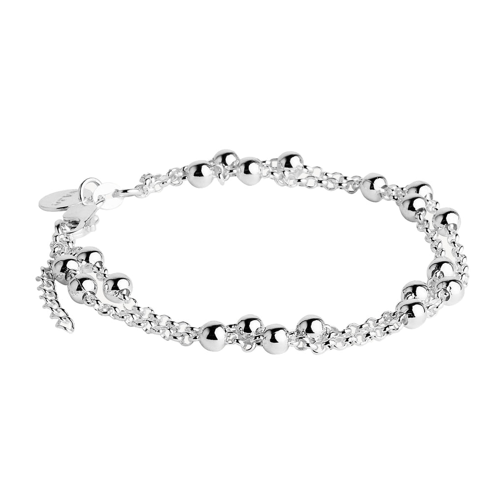 Najo 'Mattina' Sterling Silver Belcher & Ball Bracelet B6857